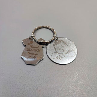 Llavero Bebé dos Piezas