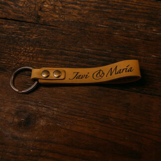Llavero Cuero Nombres