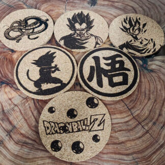Lote Posavasos Dragon Ball