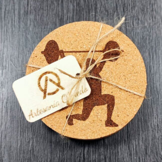 Lote 6 Posavasos Corcho Personalizados